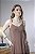 Vestido Longo Com Recortes E Alça Franzida - Imagem 12