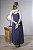 Vestido Longo Com Recortes E Alça Franzida - Imagem 7