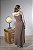 Vestido Longo Com Recortes E Alça Franzida - Imagem 16