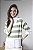 Blusa Listrada Feminina Com Gola E Detalhe Camisa - Imagem 18