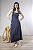 Vestido Midi Com Detalhes Contrastantes - Imagem 10