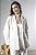 Blazer Alfaiataria Feminino Alongado Em Linho Com Martingale - Imagem 9