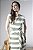 Vestido Midi Listrado Com Amarração E Abertura Lateral - Imagem 11