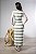 Vestido Midi Listrado Com Amarração E Abertura Lateral - Imagem 10