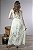 Vestido Midi Em Renda Vazada E Cava Americana - Imagem 9