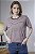 Blusa T-Shirt Feminina Listrada Gola Redonda - Imagem 9