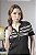 Blusa Polo Tricot Feminina Listrada Com Botões Dourado - Imagem 16