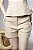 Short Alfaiataria Feminino Cintura Alta Com Bolsos - Imagem 18