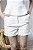 Short Alfaiataria Feminino Cintura Alta Com Bolsos - Imagem 14