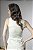 Blusa Ajustada Feminina Com Recortes E Decote Quadrado - Imagem 6