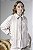 Camisa Feminina Listrada Manga Longa Com Martingale - Imagem 18