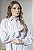 Camisa Feminina Listrada Manga Longa Com Martingale - Imagem 14