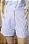 Short Feminino Listrado Com Bolsos E Passantes - Imagem 1