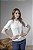 Blusa Tricot Feminina Manga Curta Com Gola E Barra Ondulada - Imagem 14