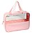 Bolsa Multifuncional Com transparência Média - Rosa - Imagem 1