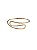 Bracelete Dourado com textura - Imagem 1