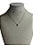 CONJUNTO BRINCO E COLAR - LETRA F - Imagem 1
