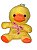 Pelúcia - Pato Com Laço(Coração) - Imagem 1
