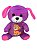 Pelúcia -  Cachorro roxo com cachorro na barriga - Imagem 1