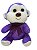 Pelúcia - Macaco Roxo com Laço - Imagem 1