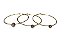 KIT DE PULSEIRA B7 - DOURADO - Imagem 1