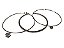 KIT DE PULSEIRA B11 - PRATA - Imagem 1