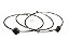 KIT DE PULSEIRA B13 - PRATA - Imagem 1