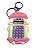 CHAVEIRO MINI CALCULADORA - PINGUIM ROSA - Imagem 1
