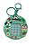 CHAVEIRO MINI CALCULADORA - CACHORRINHOS VERDE - Imagem 1