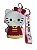 PORTA MOEDAS COM CHAVEIRO - HELLO KITTY VESTIDO VERMELHO - Imagem 1