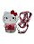 BOLSINHA HELLO KITTY - VESTIDO ROSA COM LAÇO VERMELHO - Imagem 1