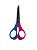 TESOURA ESCOLAR - ROSA COM AZUL - Imagem 1