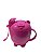 COPO INFANTIL COM COLHER - PORQUINHO  - ROSA - Imagem 1