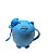 COPO INFANTIL COM COLHER - PORQUINHO  -AZUL - Imagem 1