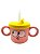 Copo infantil- carinha | Rosa  250ml - Imagem 1