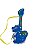 Guitarra Infantil - Azul - Imagem 1