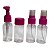 Kit Viagem 4 Peças - Rosa Pink - Imagem 1
