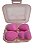 Caixinha com 4 Esponjas - Rosa Pink - Imagem 1