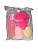 Kit de Esponjas com Escova Rosa - Imagem 1