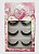 Cartela de Cílios Ruby Anjo | 6D - 013 - Rosa Borboletas e corações - Imagem 1