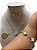 Kit | Colar+Brinco+Pulseira+Anel - BR72 | Dourado - Imagem 1