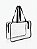 BAG RETANGULAR TAM G - M1 - PRETA - Imagem 1