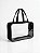 BAG RETANGULAR TAM G - M3 - PRETA - Imagem 1