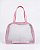 BAG TRAPÉZIO TAM M - M1 - ROSA BEBÊ - Imagem 1