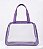 BAG TRAPÉZIO TAM M - M1 - LILÁS - Imagem 1