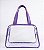 BAG TRAPÉZIO TAM M - M2 - LILÁS - Imagem 1