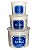 Kit 3 Potes - Azul - Imagem 1