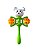 Chocalho Infantil Coelhinho- verde - Imagem 1