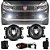 Kit Farol De Milha Neblina Fiat Argo Cronos 2018 2019 2020 2021 - Imagem 1