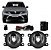 Kit Farol De Milha Neblina Logan Sandero 2018 2019 2020 2021 - Imagem 1